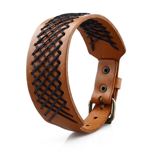 charm bracelets hawson braided rope bracelet homme punk wrist band with pin buckle 4 colors leather clasp for men, Golden;silver
charm bracelets hawson braided rope bracelet homme punk wrist band with pin buckle 4 colors leather clasp for men, Golden;silver