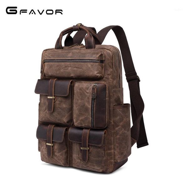 backpack source point oil wax canvas bag men's travel retro large capacity outdoor manufacturer1
backpack source point oil wax canvas bag men's travel retro large capacity outdoor manufacturer1