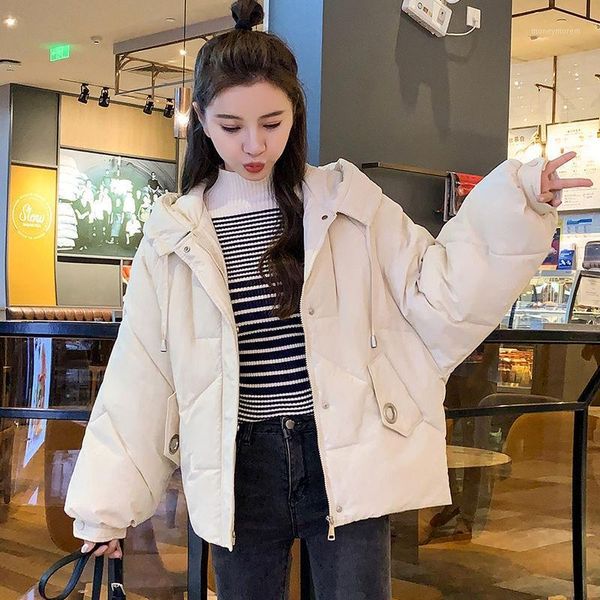 2020 new winter coat women parkas loose wild bread coat fashion short winter jacket women hooded slim women's clothing1, Black
2020 new winter coat women parkas loose wild bread coat fashion short winter jacket women hooded slim women's clothing1, Black
