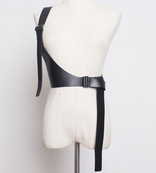 belts women's runway fashion one shoulder pu leather cummerbunds female dress corsets waistband decoration wide belt r1890, Black;brown
belts women's runway fashion one shoulder pu leather cummerbunds female dress corsets waistband decoration wide belt r1890, Black;brown