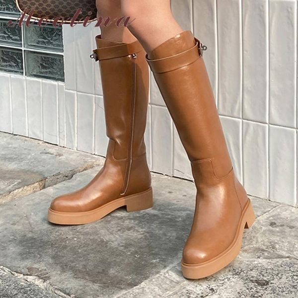 boots meotina real wool fur med heel knee high genuine leather women platform thick long zip female shoes beige, Black
boots meotina real wool fur med heel knee high genuine leather women platform thick long zip female shoes beige, Black