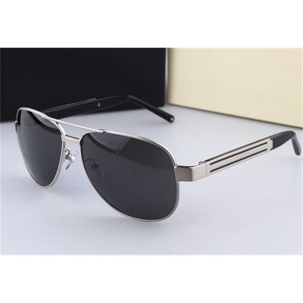 new mb364 large metal frame men's and women's sunglasses with blue film, White;black
new mb364 large metal frame men's and women's sunglasses with blue film, White;black