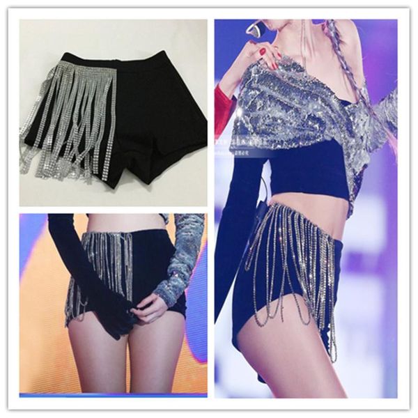 women's shorts summer european beading tassel high-waist slim exaggerates hip tight stretch women fashion streetwear 2021, White;black
women's shorts summer european beading tassel high-waist slim exaggerates hip tight stretch women fashion streetwear 2021, White;black