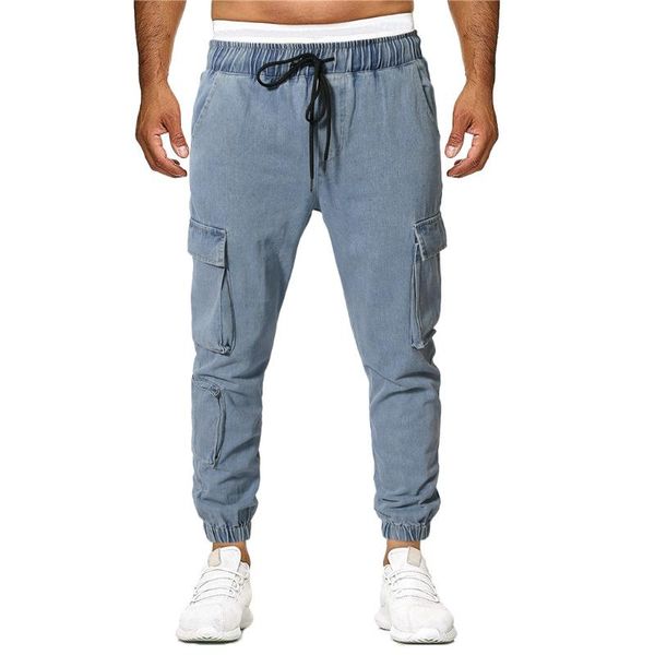 men denim pant men`s casual motorcycle workwear multi pockets denim biker cargo jeans pants for men plus size 3.22, Blue
men denim pant men`s casual motorcycle workwear multi pockets denim biker cargo jeans pants for men plus size 3.22, Blue