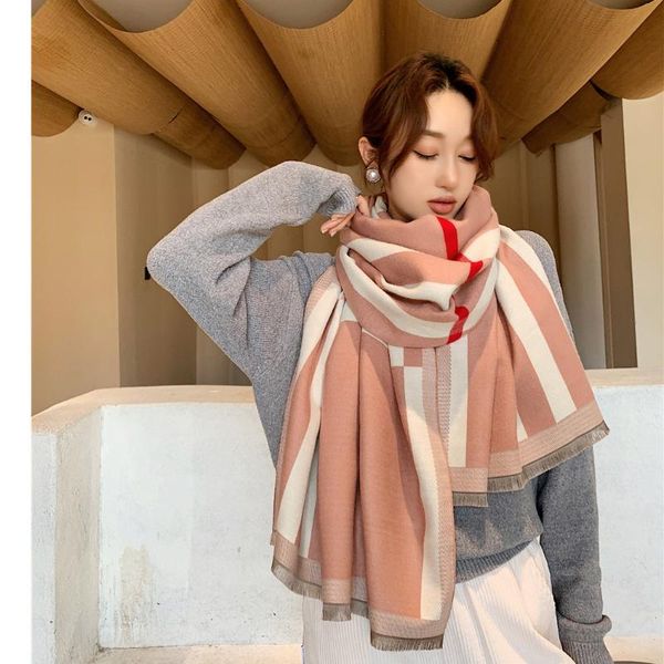 2020 black plaid scarf women winter warm cashmere blanket wraps female scarves lady thick foulard stole, Blue;gray
2020 black plaid scarf women winter warm cashmere blanket wraps female scarves lady thick foulard stole, Blue;gray