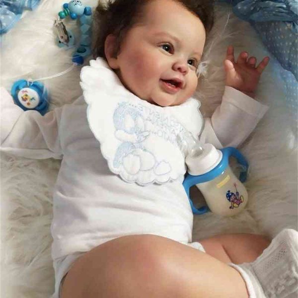 60 cm 3d-paint skin soft silicone reborn baby for girl realistic princess toddler art doll with vascular vein dress up bebe
60 cm 3d-paint skin soft silicone reborn baby for girl realistic princess toddler art doll with vascular vein dress up bebe