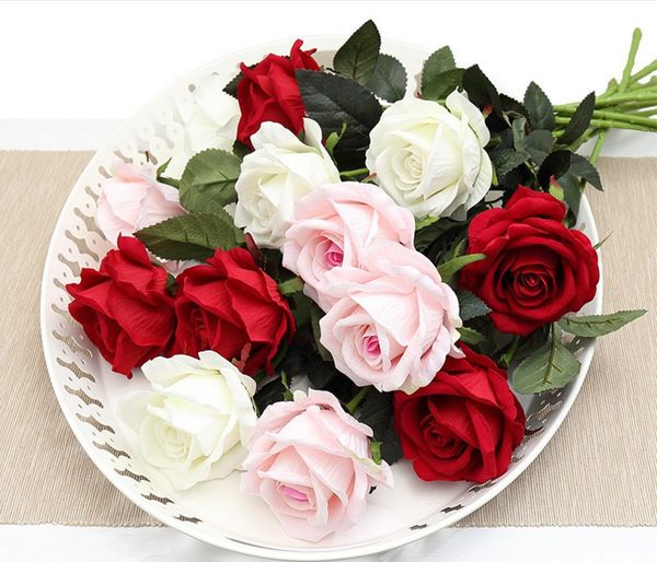 romantic artificial roses diy red white silk fake flower for party home wedding decoration valentine's day gift
romantic artificial roses diy red white silk fake flower for party home wedding decoration valentine's day gift