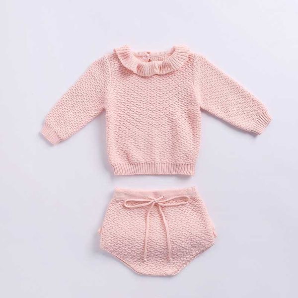 autumn pink knitted suits baby kids clothes sets sweater girls sets ruffles long sleeve sweater+pp short kids suits lj201223, White
autumn pink knitted suits baby kids clothes sets sweater girls sets ruffles long sleeve sweater+pp short kids suits lj201223, White