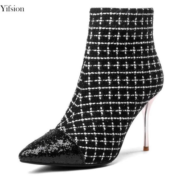 boots olomm women winter ankle ladies thin high heels pointed toe black party prom shoes us size 3-13
boots olomm women winter ankle ladies thin high heels pointed toe black party prom shoes us size 3-13