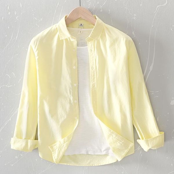 men's casual shirts style long sleeve brand men shirt cotton yellow for solid comfortable mens camisa overhemd, White;black
men's casual shirts style long sleeve brand men shirt cotton yellow for solid comfortable mens camisa overhemd, White;black