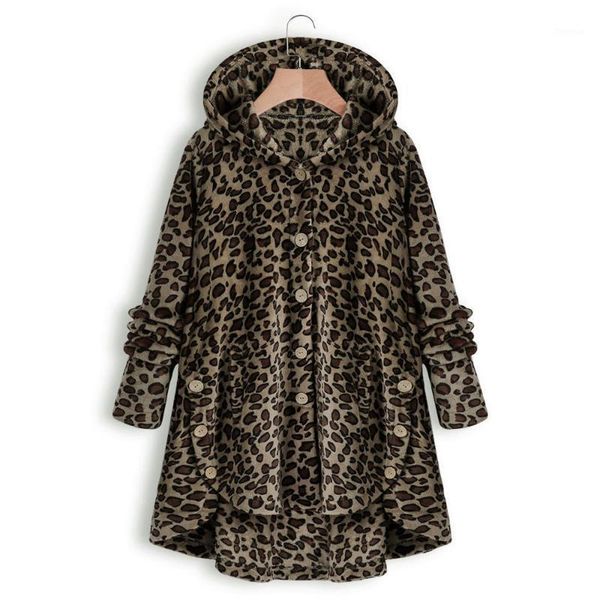 leopard print plush coat warm winter hooded jacket women 2020 new ale faux fur button coats large size s-5xl teddy coat1, Black
leopard print plush coat warm winter hooded jacket women 2020 new ale faux fur button coats large size s-5xl teddy coat1, Black