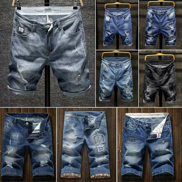 fashion men denim shorts destroyed short pant skinny jeans pant frayed jeans short midi men casual shorts, Blue
fashion men denim shorts destroyed short pant skinny jeans pant frayed jeans short midi men casual shorts, Blue