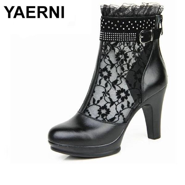 boots yaerni women summer 2021 ankle for black genuine leather lace autumn spring high heel e319
boots yaerni women summer 2021 ankle for black genuine leather lace autumn spring high heel e319