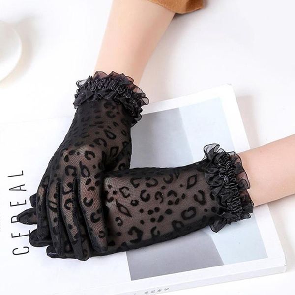 fashion style women' summer uv-proof driving gloves gloves lace, Blue;gray 
fashion style women' summer uv-proof driving gloves gloves lace, Blue;gray