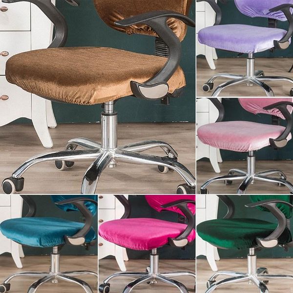 chair covers solid office cover spandex split seat velvet fabric computer slipcovers for el wedding banquet
chair covers solid office cover spandex split seat velvet fabric computer slipcovers for el wedding banquet