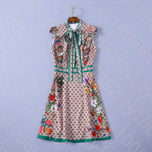 European and American women's dress 2020 summer new styles Sleeveless black collar edge Floral print Fashionable dress, Black;gray
European and American women's dress 2020 summer new styles Sleeveless black collar edge Floral print Fashionable dress, Black;gray