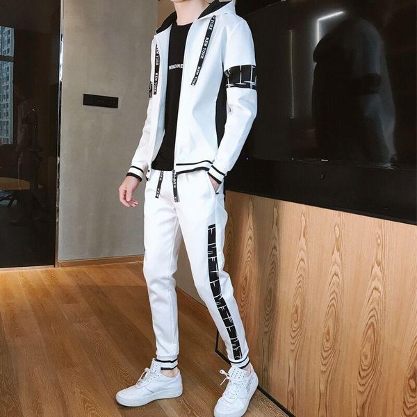 men's tracksuits casual loose men sets korean style fashion cardigan long sleeve tracksuit hoodie sudaderas hombre clothing db60tz, Gray
men's tracksuits casual loose men sets korean style fashion cardigan long sleeve tracksuit hoodie sudaderas hombre clothing db60tz, Gray