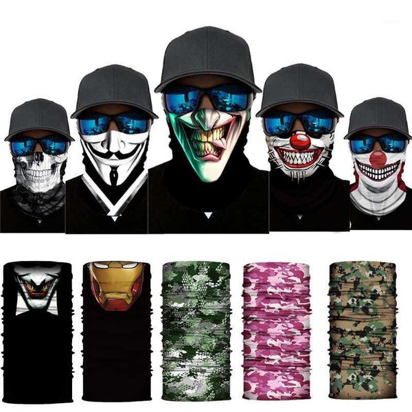 the clown bike fishing sport ski 3d seamless headwear skull neck bandanas windproof magic scarf cycling hiking mask neck gaiter1, Black
the clown bike fishing sport ski 3d seamless headwear skull neck bandanas windproof magic scarf cycling hiking mask neck gaiter1, Black