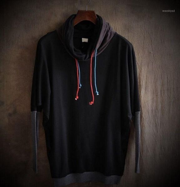 new plus size men's clothes male loose bat sleeve raglan turtleneck hoodies & sweatshirts man all match coat bottoming 1, Black
new plus size men's clothes male loose bat sleeve raglan turtleneck hoodies & sweatshirts man all match coat bottoming 1, Black