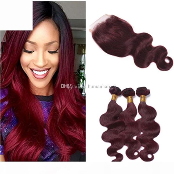 99j wine red lace closure with bundles 8a mink malaysian body wave with closure 4 bundles brazilian virgin hair with closure deals, Black;brown
99j wine red lace closure with bundles 8a mink malaysian body wave with closure 4 bundles brazilian virgin hair with closure deals, Black;brown