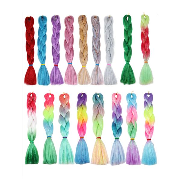 synthetic braiding hair bulk mixed metallic glitter twinkle tinsel 24inch 100g ombre jumbo braids, Black
synthetic braiding hair bulk mixed metallic glitter twinkle tinsel 24inch 100g ombre jumbo braids, Black