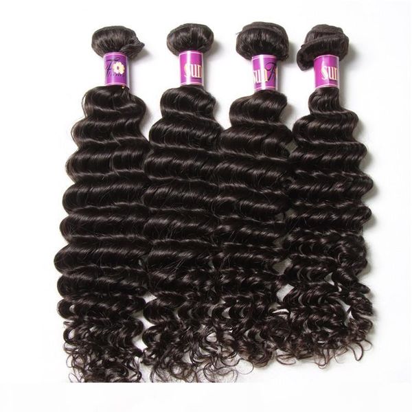 50% perfect 4 bundles indian deep wave human hair 10-28inch indian hair extensions 100 natural human hair deep wave wavy weaves weft, Black
50% perfect 4 bundles indian deep wave human hair 10-28inch indian hair extensions 100 natural human hair deep wave wavy weaves weft, Black