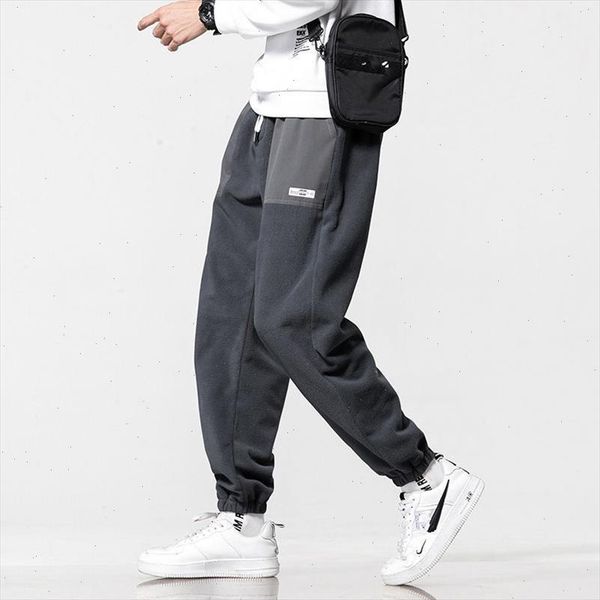 new arrival jogging sport sweatpants men harem pants male elastic waist autumn winter trendy fleece warm comfort trousers, Black
new arrival jogging sport sweatpants men harem pants male elastic waist autumn winter trendy fleece warm comfort trousers, Black