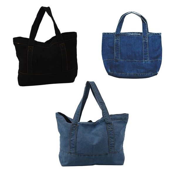 shoulder bags fashion women denim bag japanese jean leisure small handbag