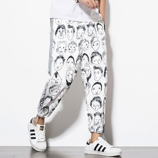 2021 new cartoon character black and white square men joggers ankle length sarouel homme casual pants z86j
2021 new cartoon character black and white square men joggers ankle length sarouel homme casual pants z86j