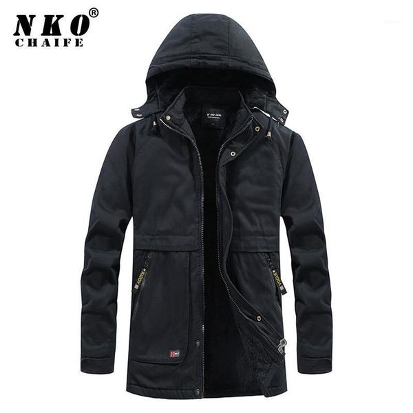 chaifenko men winter fleece warm casual jacket parkas men windproof thick hooded windbreaker coat fashion outdoor parkas1, Black
chaifenko men winter fleece warm casual jacket parkas men windproof thick hooded windbreaker coat fashion outdoor parkas1, Black