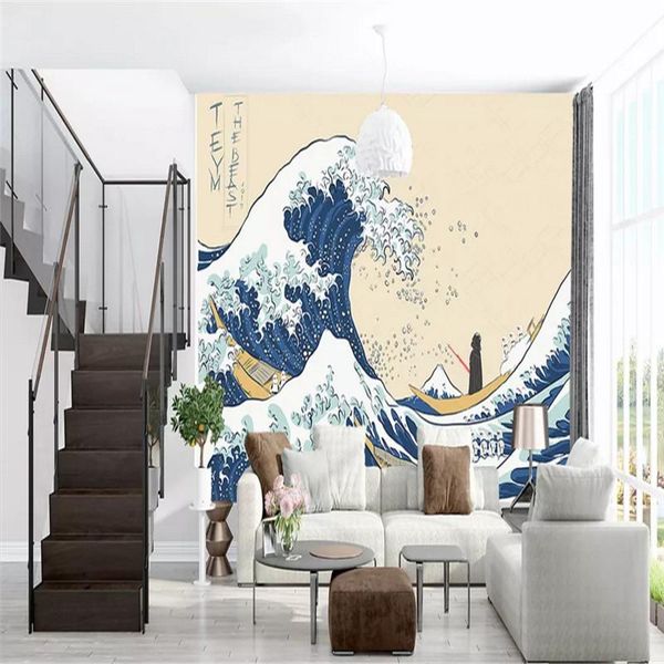 wallpapers japanese ukiyo-e sea wave 3d mural wallpaper for living room dining wall decor sushi restaurant background paper
wallpapers japanese ukiyo-e sea wave 3d mural wallpaper for living room dining wall decor sushi restaurant background paper