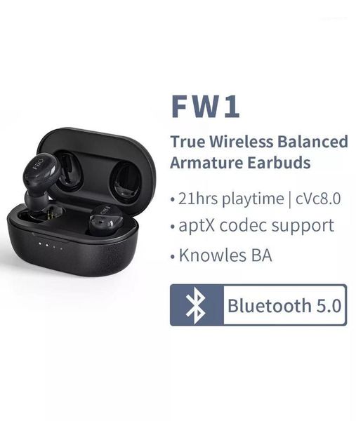 headphones & earphones fiio fw1 true wireless hifi earbuds, pumping bass, tws bluetooth v5.0 with aptx1
headphones & earphones fiio fw1 true wireless hifi earbuds, pumping bass, tws bluetooth v5.0 with aptx1