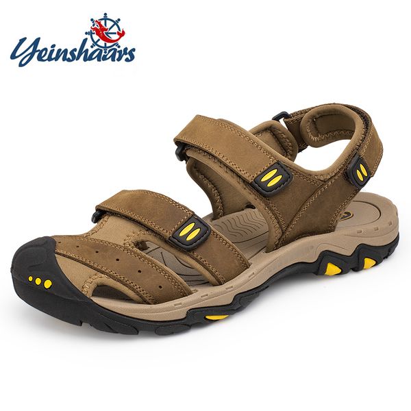 yeinshaars new fashion summer shoes cow leather men sandals mens casual shoes non-slip rubber soles beach shoes plus size 38-47 t200420, Black
yeinshaars new fashion summer shoes cow leather men sandals mens casual shoes non-slip rubber soles beach shoes plus size 38-47 t200420, Black