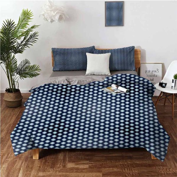 ornamental abstract oval shapes pattern in blue tones simplistic designbedding 3-piece set
ornamental abstract oval shapes pattern in blue tones simplistic designbedding 3-piece set