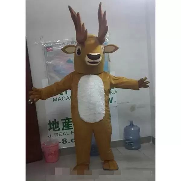 christmas deer mascot costume halloween christmas fancy party dress cartoon character suit carnival adults outfit, Red;yellow
christmas deer mascot costume halloween christmas fancy party dress cartoon character suit carnival adults outfit, Red;yellow