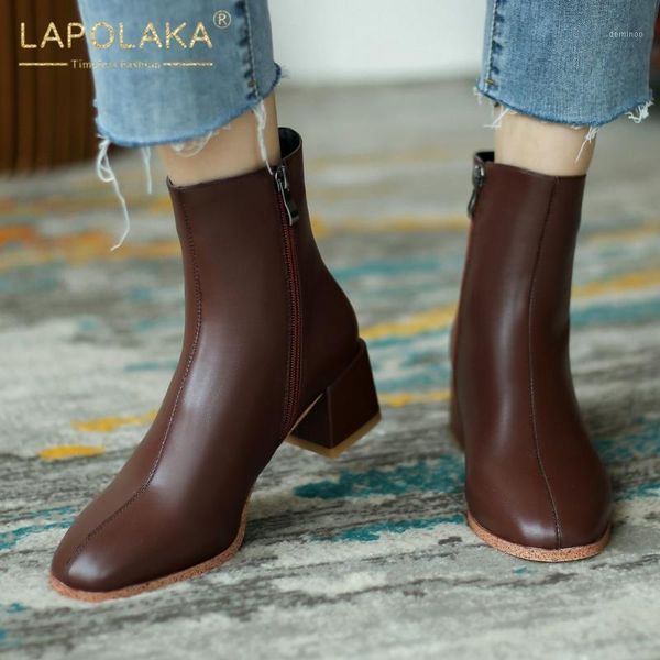 lapolaka new arrivals 2020 plus size 48 chunky heels ankle boots woman shoes zip up concise spring autumn shoes ladies boots1, Black
lapolaka new arrivals 2020 plus size 48 chunky heels ankle boots woman shoes zip up concise spring autumn shoes ladies boots1, Black