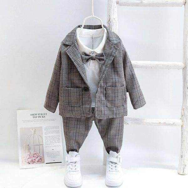 2021 new spring forml boys suit 1-4 year kids boy bow tie plaid three piece set dress clothes stripe baby boy clothes set d12095, White
2021 new spring forml boys suit 1-4 year kids boy bow tie plaid three piece set dress clothes stripe baby boy clothes set d12095, White