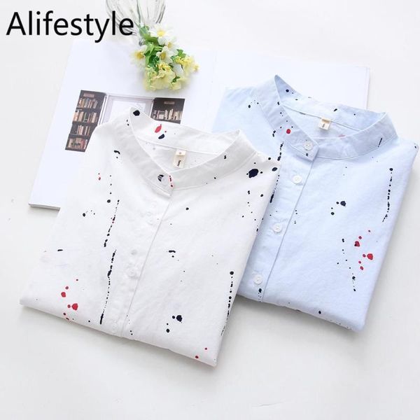 women's blouses & shirts 2021 fashion women white/blue 100% cotton leisure shirt personality graffiti ladies long sleeve1
women's blouses & shirts 2021 fashion women white/blue 100% cotton leisure shirt personality graffiti ladies long sleeve1