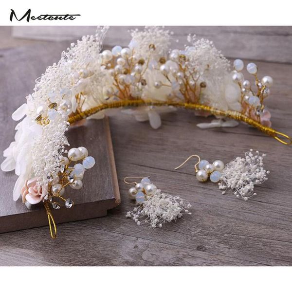 meetcute 1 set handmade imitated pearl hairbands+earrings white flower bride hair band bridals wedding hair jewelry wholesale, Golden;silver
meetcute 1 set handmade imitated pearl hairbands+earrings white flower bride hair band bridals wedding hair jewelry wholesale, Golden;silver