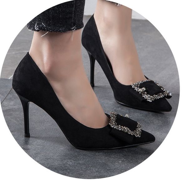 new arrival good quality wedding shoes thin high heels pointed casual shoes black color lj200928
new arrival good quality wedding shoes thin high heels pointed casual shoes black color lj200928