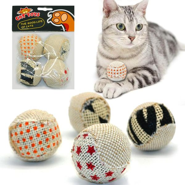 4pcs/pack ball cat toy interactive cat toys play chewing rattle scratch catch pet kitten cat exrecise t jllhwr
4pcs/pack ball cat toy interactive cat toys play chewing rattle scratch catch pet kitten cat exrecise t jllhwr