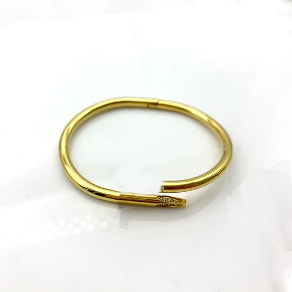 lovers bracelet women stainless steel cuff bangle open nails in hands christmas gifts for girls accessories wholesale, White
lovers bracelet women stainless steel cuff bangle open nails in hands christmas gifts for girls accessories wholesale, White
