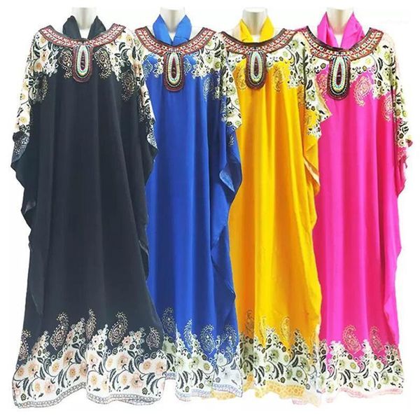 new african oversize chiffon african loose size beads diamond women casual dress dashiki robe bd021, Red
new african oversize chiffon african loose size beads diamond women casual dress dashiki robe bd021, Red