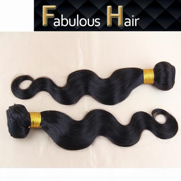 fabulous grade 5a 8-30inch natural color body wave unprocessed virgin peruvian hair remy human hair bundles weft dhgate hair extension, Black
fabulous grade 5a 8-30inch natural color body wave unprocessed virgin peruvian hair remy human hair bundles weft dhgate hair extension, Black