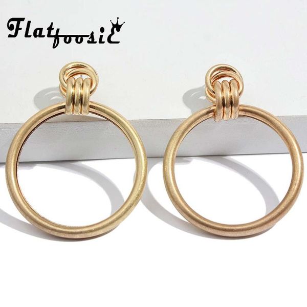flatfoosie large round circle hoop earrings vintage antique gold color statement earring for women new trendy punk party jewelry, Golden;silver
flatfoosie large round circle hoop earrings vintage antique gold color statement earring for women new trendy punk party jewelry, Golden;silver
