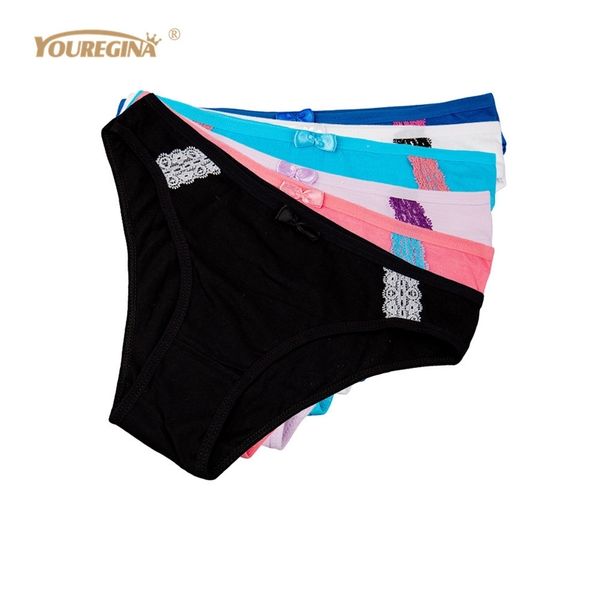 youregina underwear women lingerie cotton panties lace seamless panties culotte femme hipster bikini thongs string 6pcs/lot 201112, Black;pink
youregina underwear women lingerie cotton panties lace seamless panties culotte femme hipster bikini thongs string 6pcs/lot 201112, Black;pink