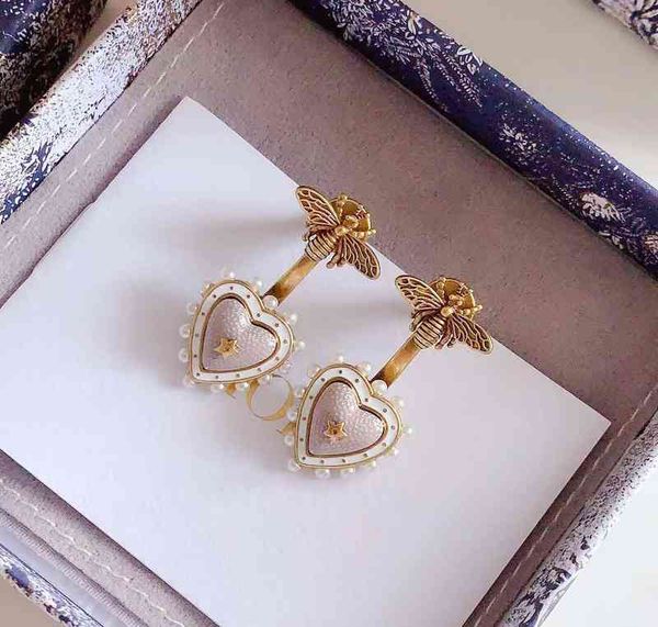 the new 74% off dijia 21 new love white enamel glue dropping pearl female brass bee earringsxv65, Golden
the new 74% off dijia 21 new love white enamel glue dropping pearl female brass bee earringsxv65, Golden