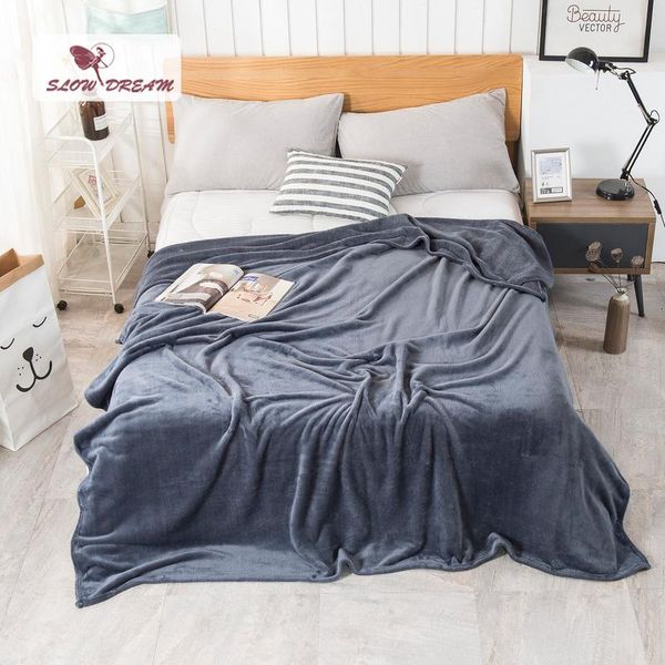 blankets slowdream fashion dark gray flannel blanket summer sheet bed cover sofa throw queen king size coral fleece 1pcs
blankets slowdream fashion dark gray flannel blanket summer sheet bed cover sofa throw queen king size coral fleece 1pcs