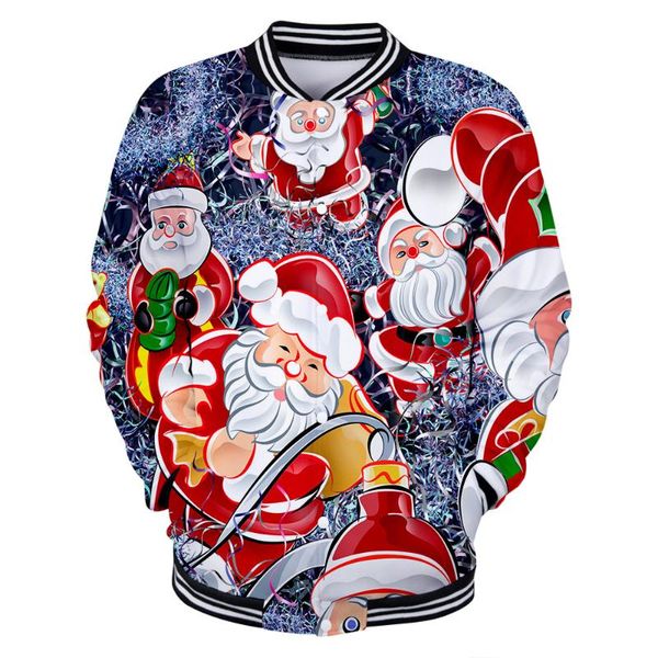men's jackets christmas western traditional festival santa claus pattern print baseball kpop men/women harajuku clothes, Black;brown
men's jackets christmas western traditional festival santa claus pattern print baseball kpop men/women harajuku clothes, Black;brown