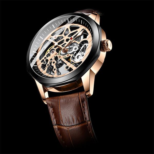 wristwatches aialng products men's automatic mechanical watch sports fashion casual 2021, Slivery;brown
wristwatches aialng products men's automatic mechanical watch sports fashion casual 2021, Slivery;brown